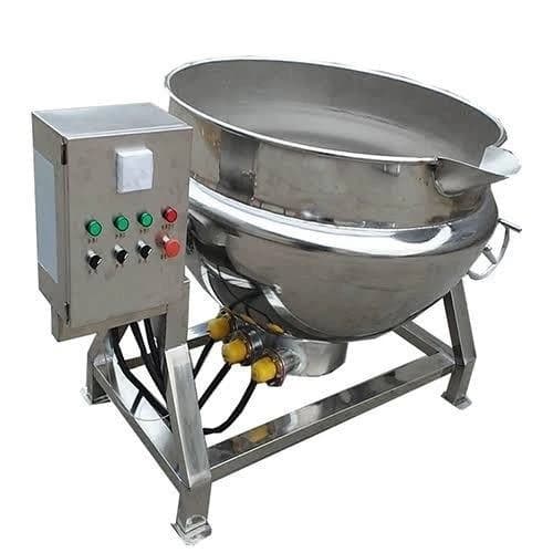 Mild Steel Steam Jacketed Kettle