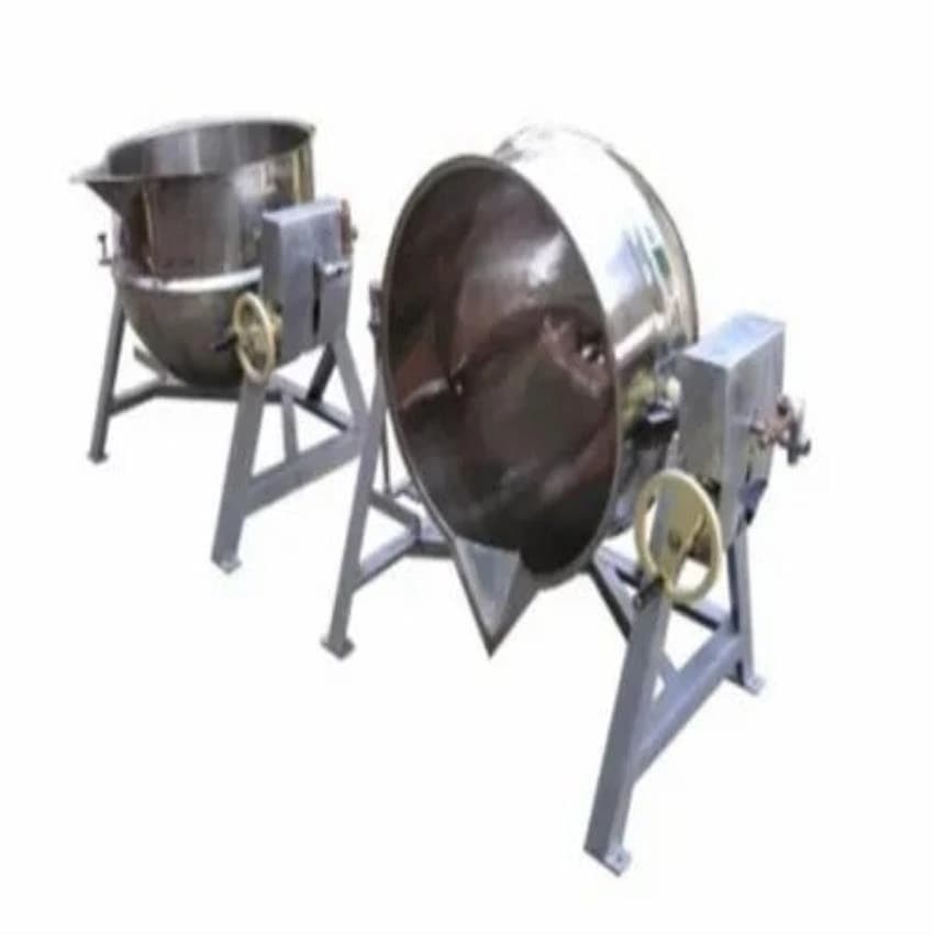 Automatic Steam Jacketed Kettle, Up To 2000 L