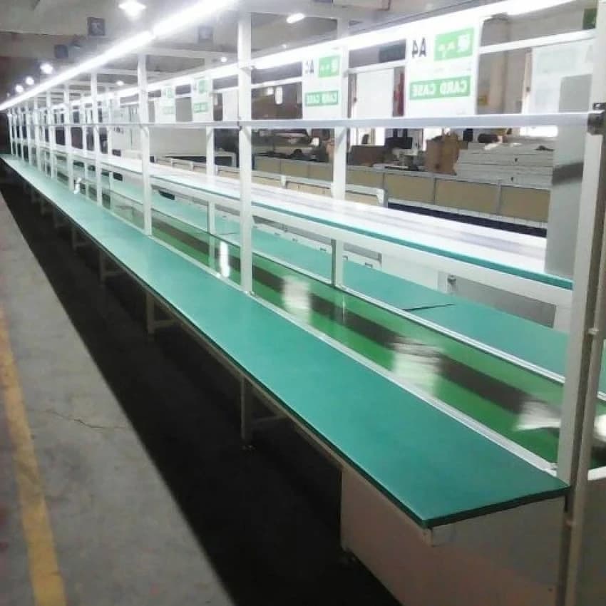 Assembly Line Belt Conveyor, For Industrial, Material Handling Capacity: 50kg/ft
