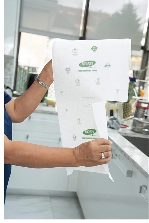 KOKO Multipurpose Food Wrapping Paper (20 Meter + 5 Meter Free Multipurpose Food wrap)