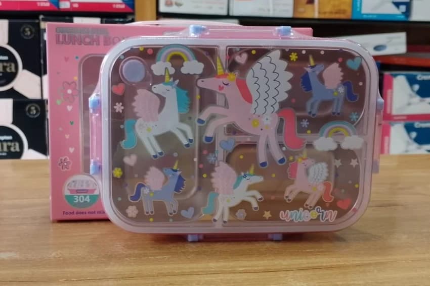 800 mL Stainless Steel Lunch Box, 3