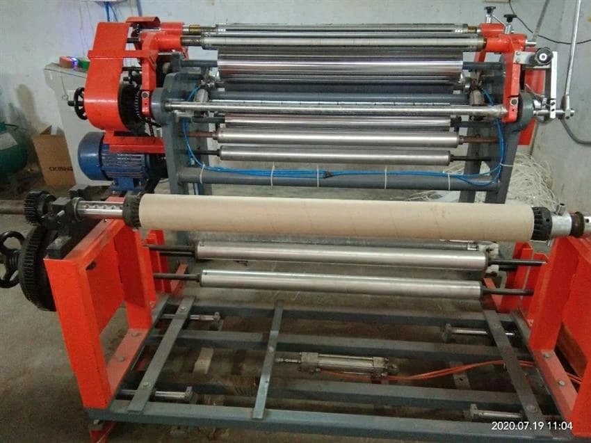 Polypropylene Drum Slitter Rewinding Machine, 3 Phase, 4 kW