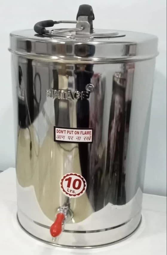 Steel Tea Containers, 10 L