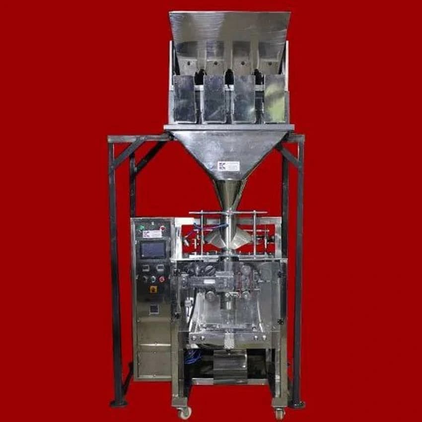 4 Head Collar Type Pouch Packing Machine