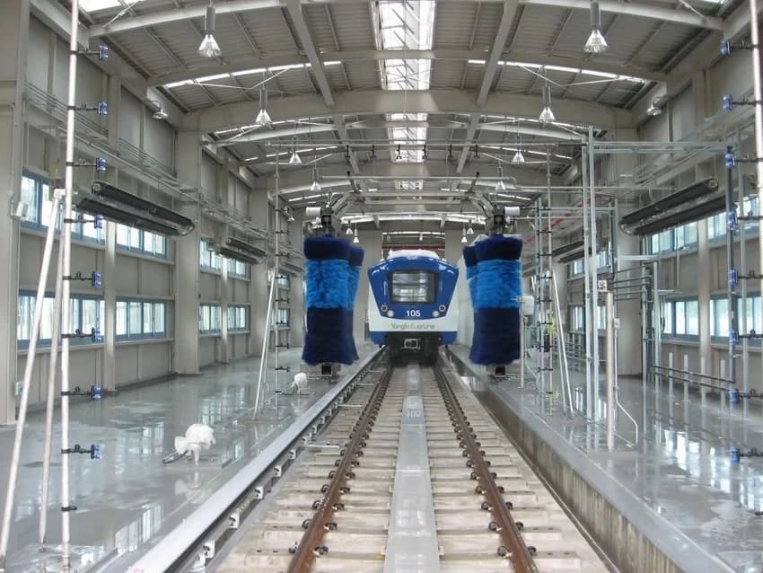 Skylark Automatic Coach Washing Plant
