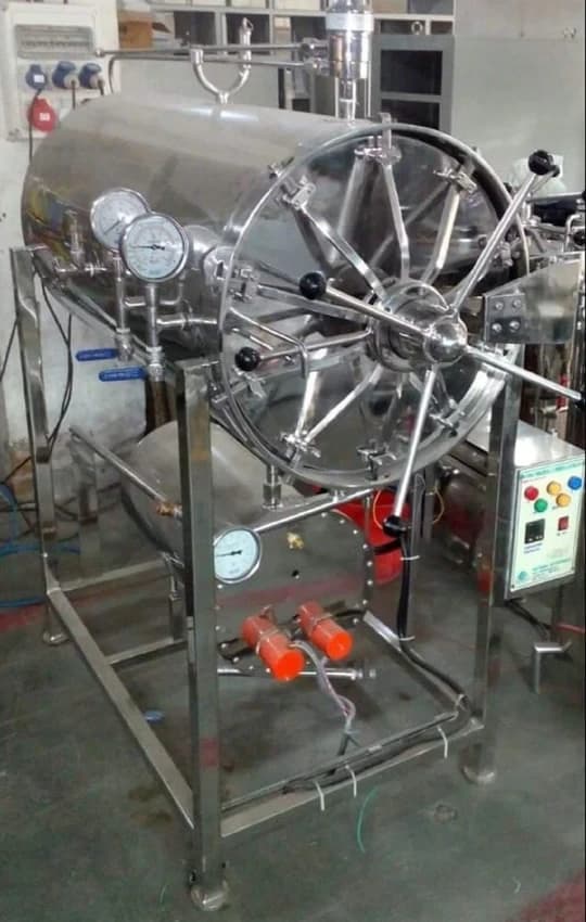 250 L Stainless Steel Horizontal Autoclave