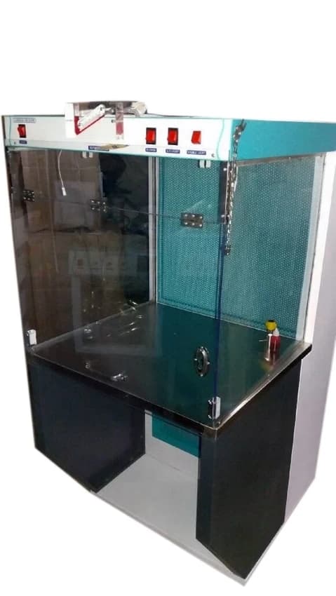Ss & Glass Polished Horizontal Laminar Airflow Unit, For Laboratory