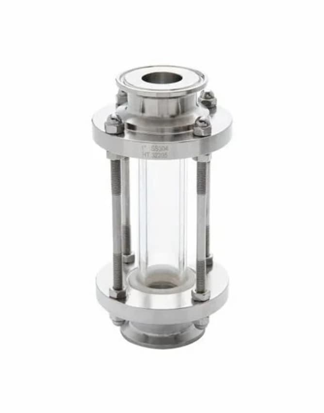 TRANSPARENT FLAT GLASS LEVEL GAUGE
