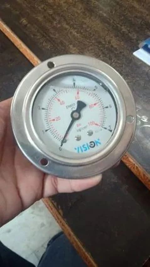 1.5 inch / 40 mm Stainless Steel Pressure Gauge, For Industrial, 10 Kg