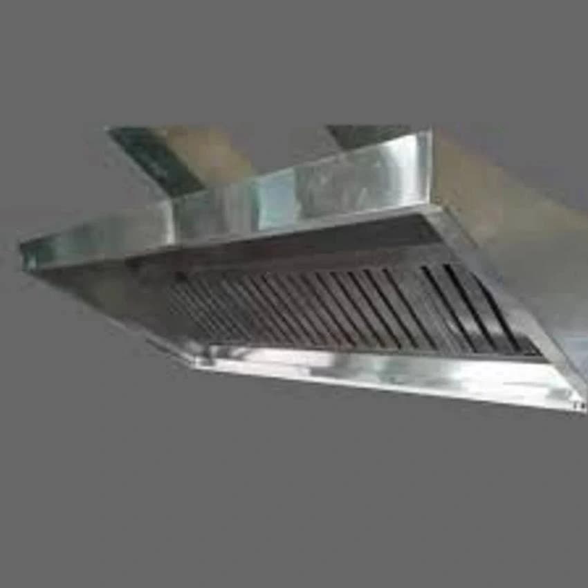Square Commercial Kitchen Chimney, For Restaurant