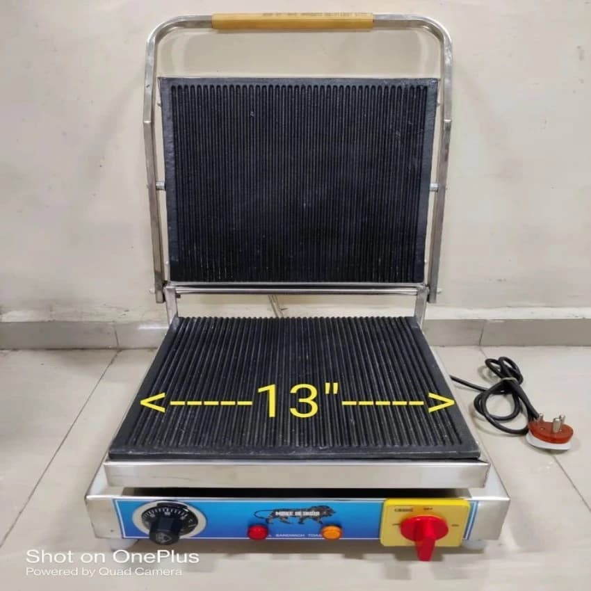 2000 W Sandwich Griller Machine, For Commercial, 1