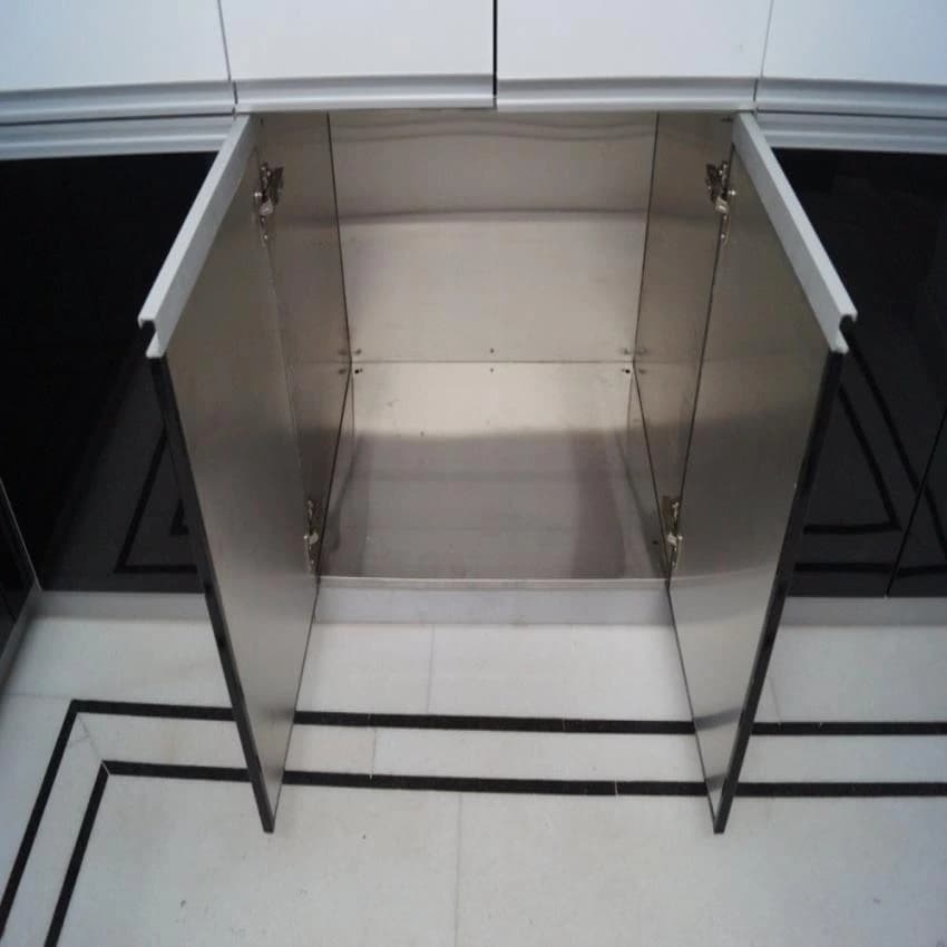 820mm Side Opening Stainless Steel Cabinets, For Home