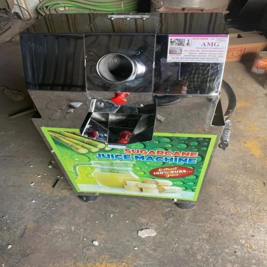Semi-Automatic Sugarcane Juice Machine, Yield: 150 - 350 ml/kg