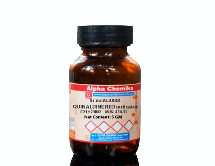 QUINALDINE RED indicator
