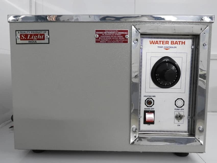 Mild Steel Manual Circulating Water Bath, 220V