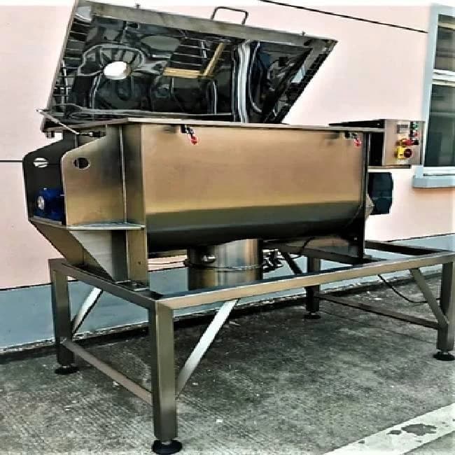 Steel Ribbon Blender Mixer