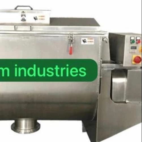 Ribbon blender mixer machine