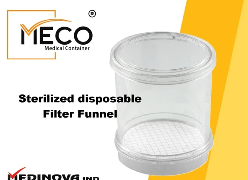 MECO polypropylene Sterile Microbiological Filtration Unit, Diameter: 47mm