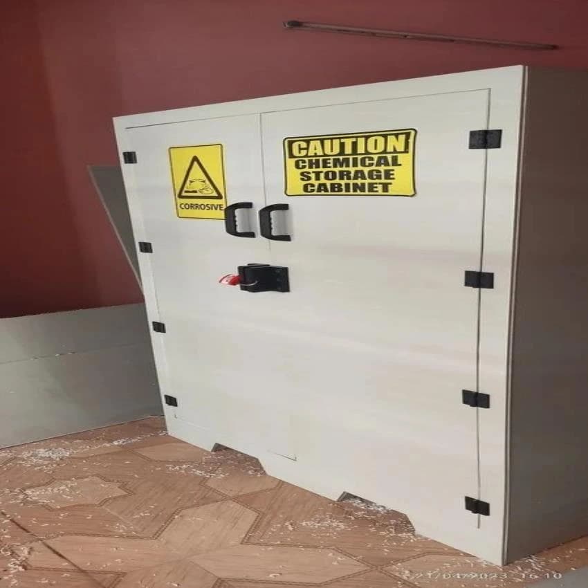 Pp chemical storage cabinet