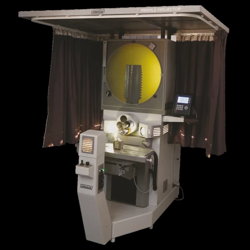 Stainless Steel Single Phase Dynascan PH330 Horizontal Profile Projector, For Laboratory