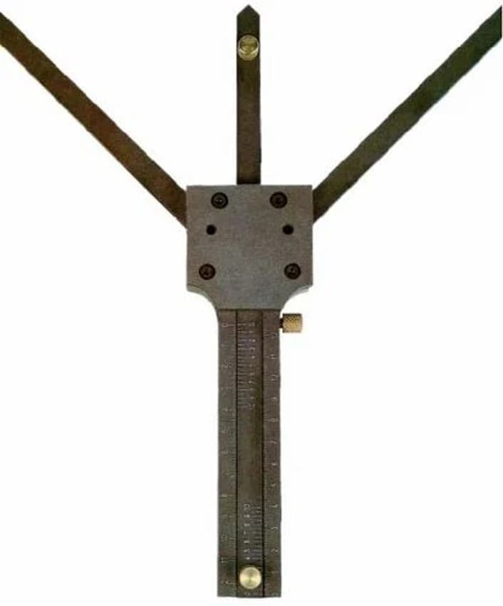 Inder Black Bending Radius Gauge For Industrial, Weight: 1380 Gms