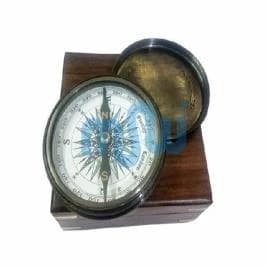 Stainless Steel Magnetic Compass, For Laboratory, Packaging Type: Box