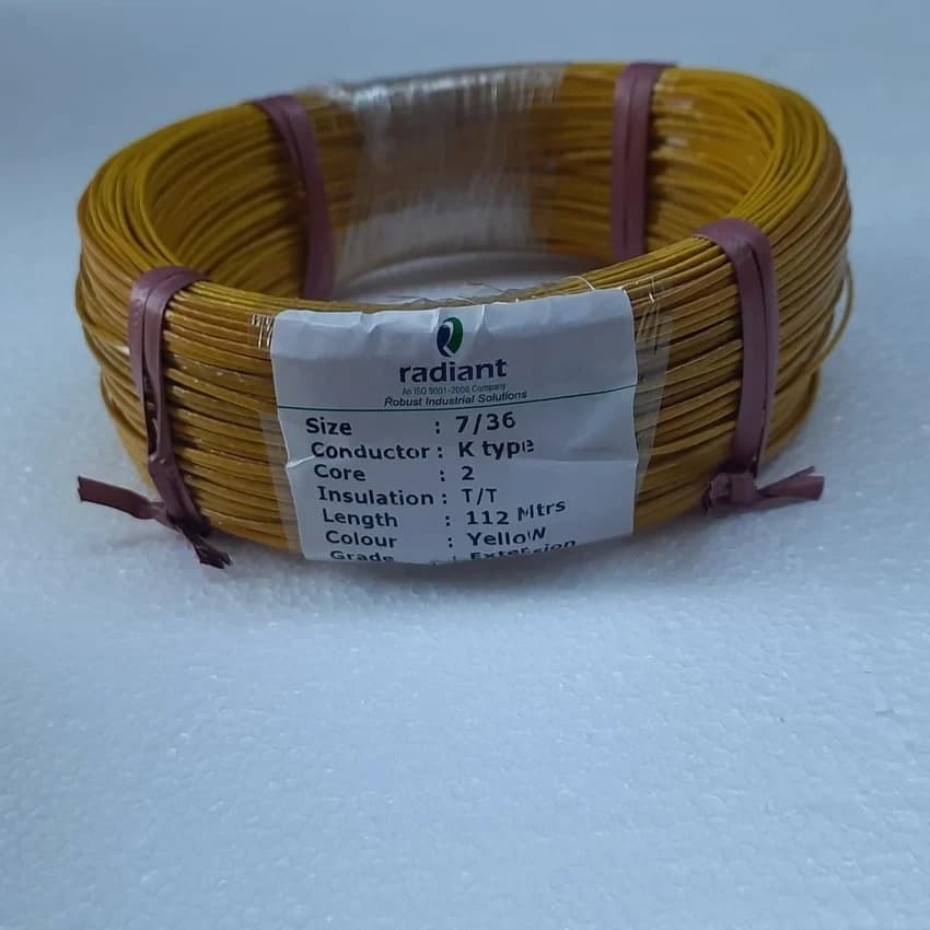K type Ptfe Insulated Thermocouple Cables
