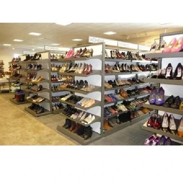 Footwear Double Sided Display Rack