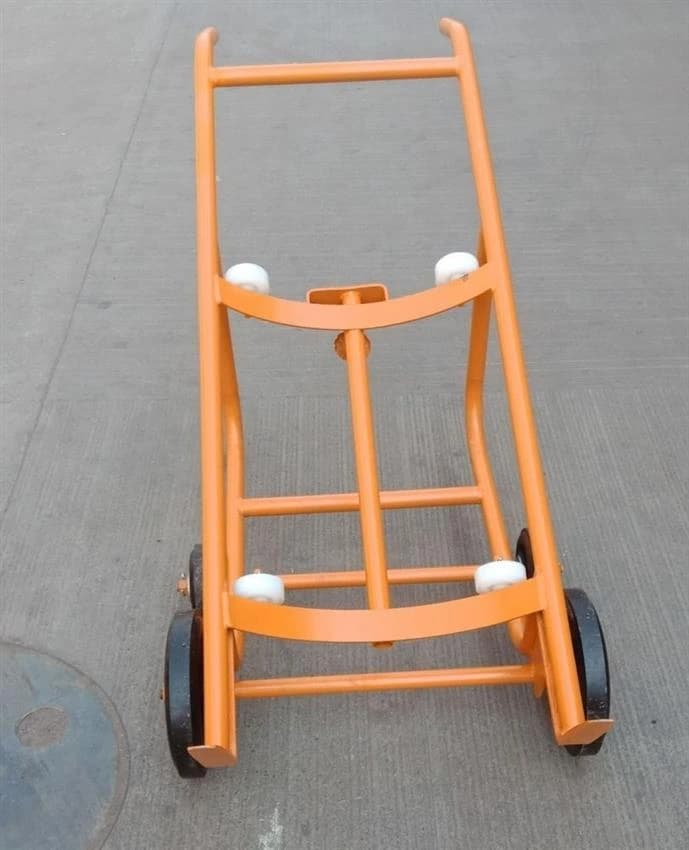 Manual Mild Steel Drum Handling Trolley, For Industrial, Loading Capacity: 400kg