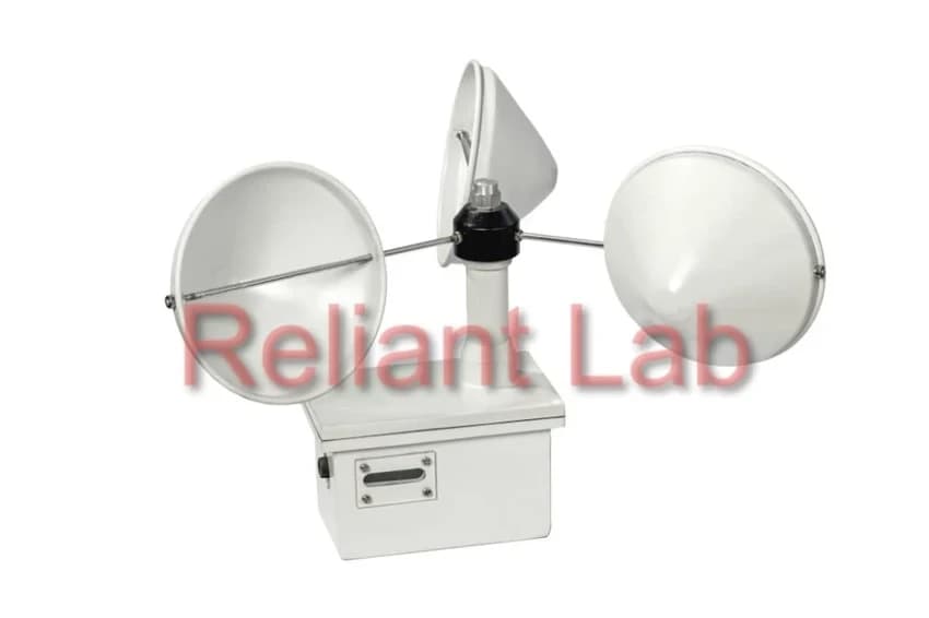Anemometer- Cup Counter Wind Measuring Experiment Device