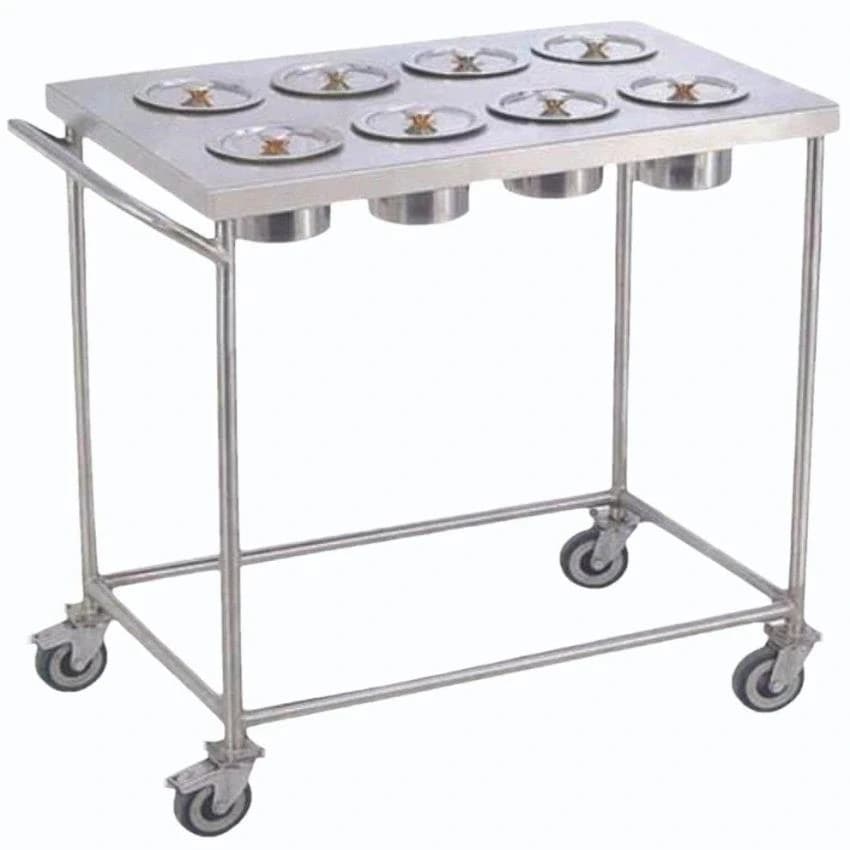 Stainless Steel Masala Trolley, Size/Dimensions: Standard