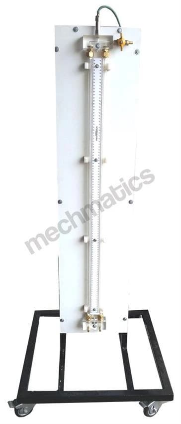 Acrylic Inverted U Tube Manometer, 1000-0-1000 mm WC