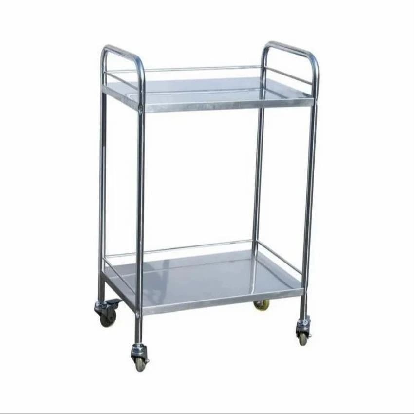 Stainless Steel Hospital Trolley