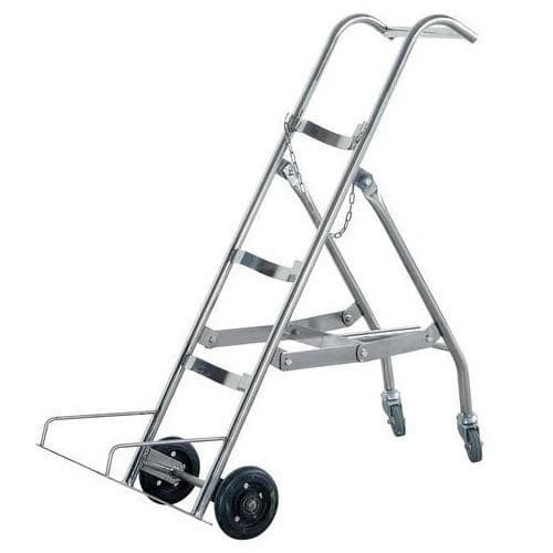 Stainless Steel Cylinder Trolley S.S