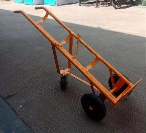 Mild Steel Oxygen Cylinder Trolley