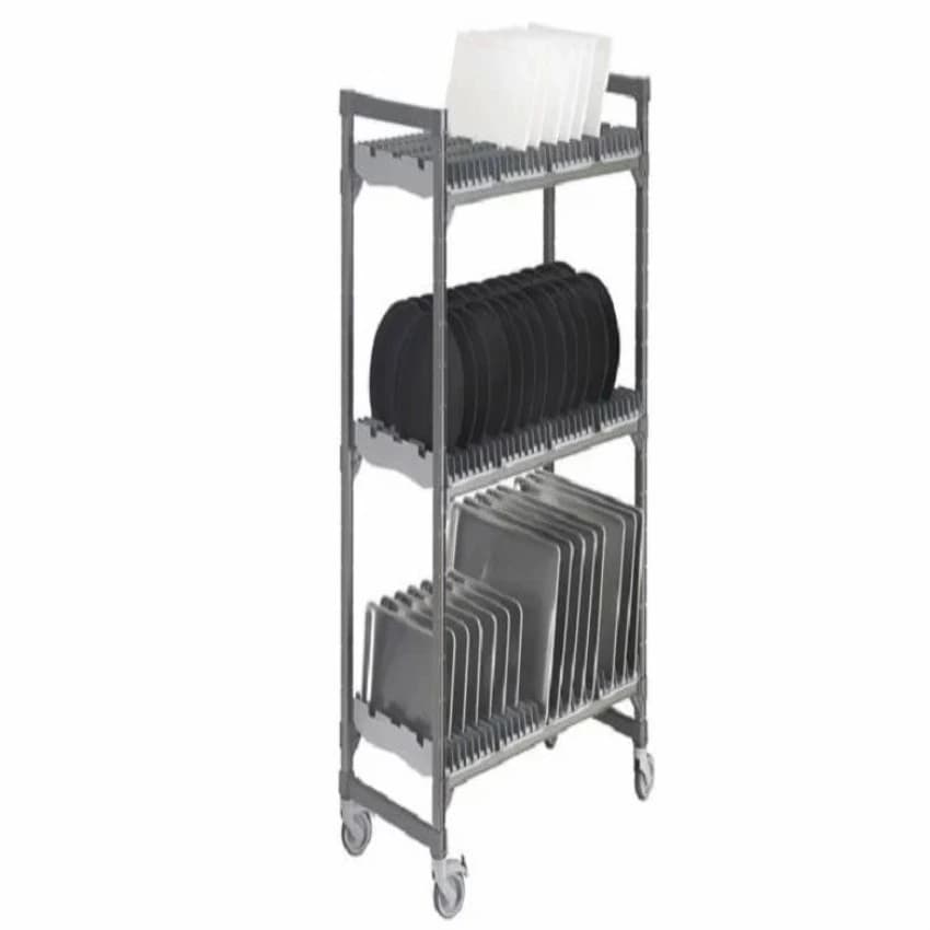 Square Stainless Steel Plate Rack