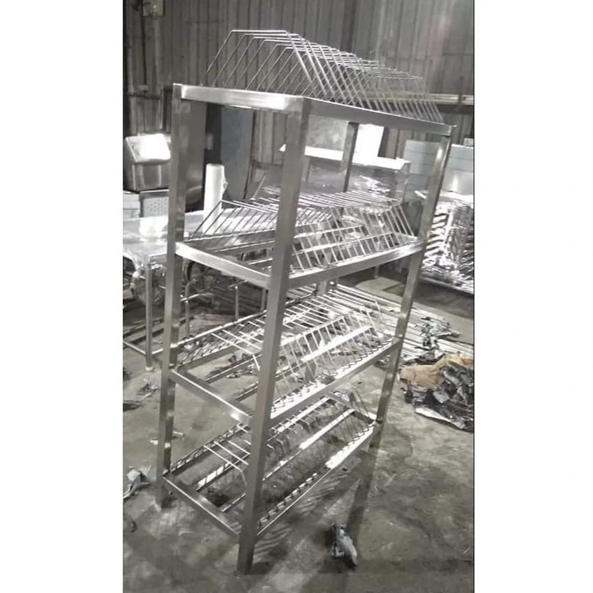 Stainless Steel Plate Rack