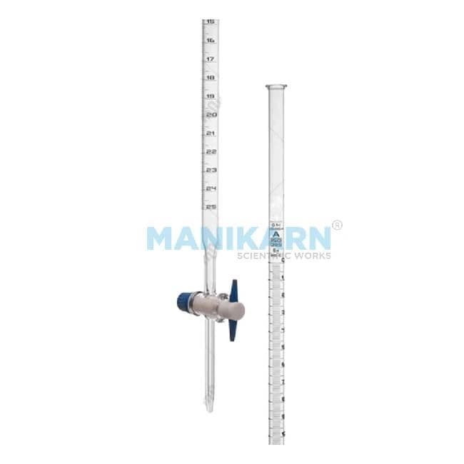 BURETTE WITH STRAIGHT BORE STOPCOCK