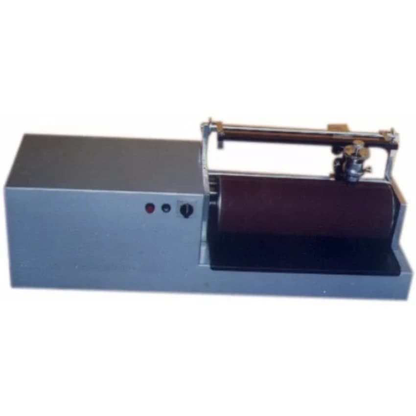 220 V Mild Steel 0.25 hp Rotary Drum Abrasion Rubber Testing, For Automotive Industry