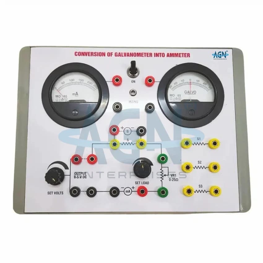 Conversion of Galvanometer Into Ammeter, 5a