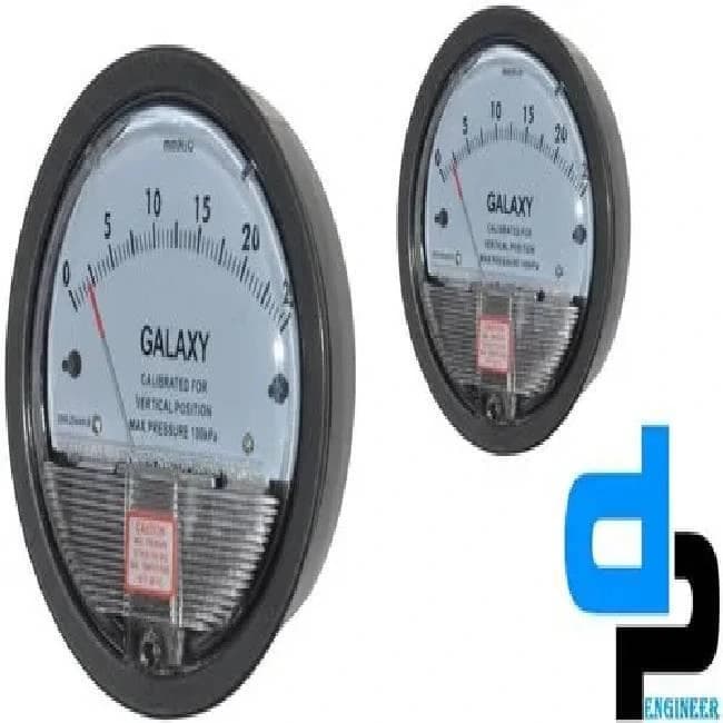 Galaxy Model G 2000-6MM Magnehelic Gauges Ranges 0-6 MM