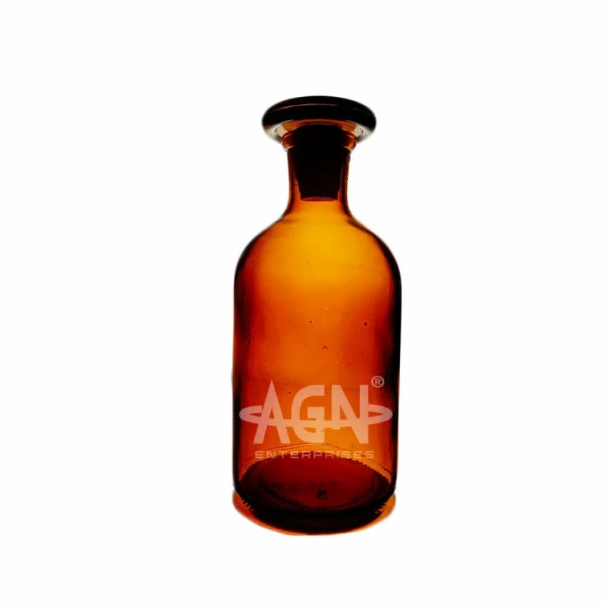 REAGENT BOTTLE, (Narrow Mouth) ,AMBER Colour