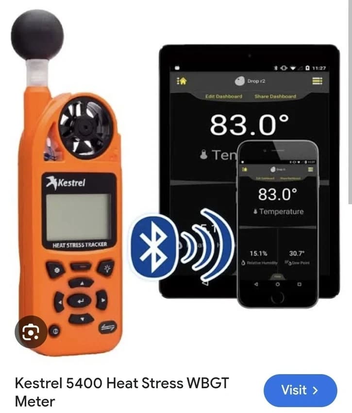 Heat Stress Wbgt Meter, For Industrial