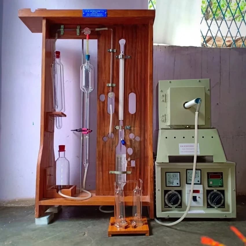 Carbon And Sulphur Apparatus