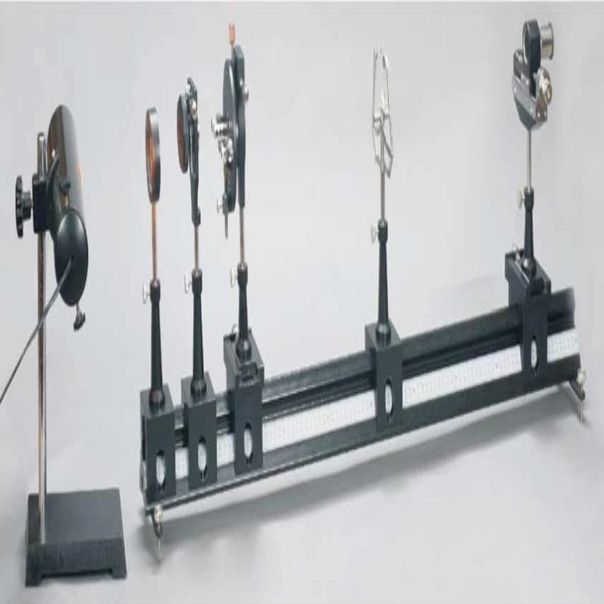 Bi- Prism Assembly Complete with Optical Bench