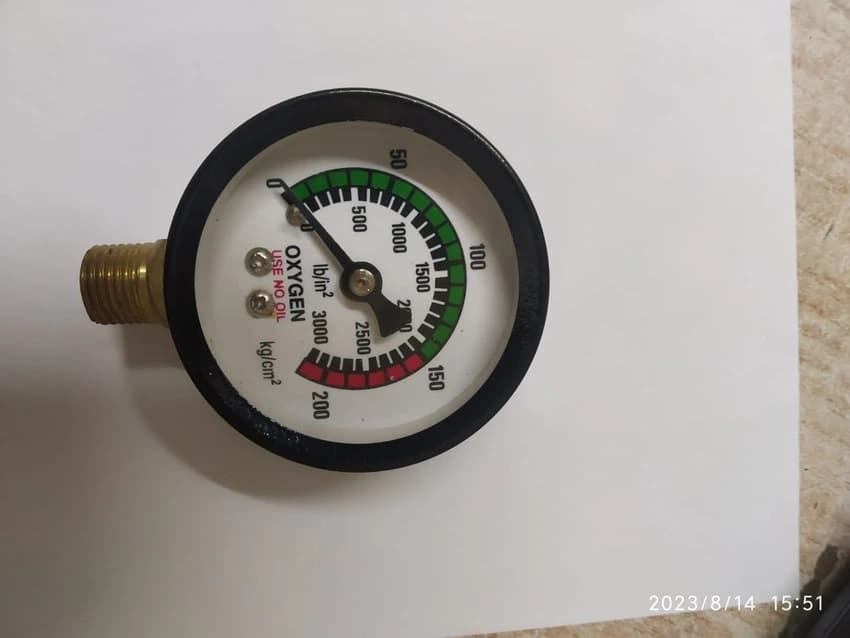 2 inch / 50 mm Gas Pressure Gauge