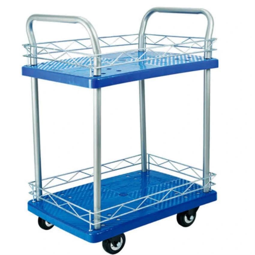 2 Shelves Multipurpose Trolley, Capacity: 600 Kg