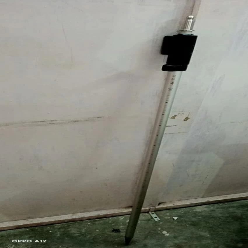 Aluminum Silver Survey Prism Pole, Packaging Type: Carton Box, Size: 2.15 M