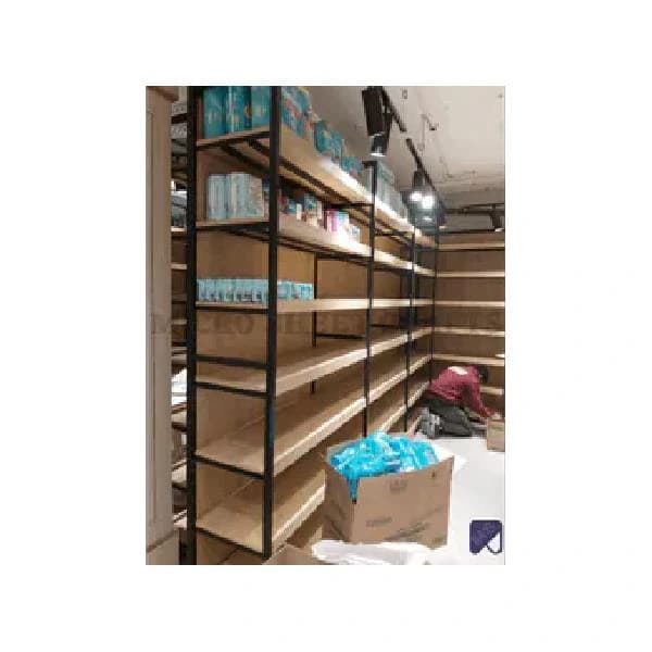 Standing Unit Wooden Display Rack