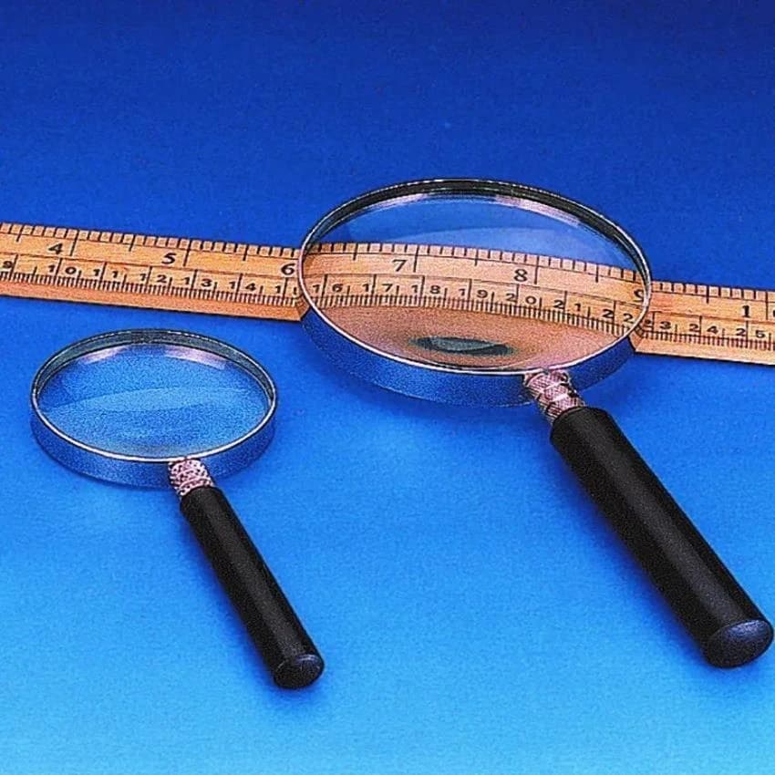 Optec Black Handheld Magnifier, Size/Diameter: Variable, Packaging Size: Depends On Order